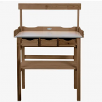 Planteringsbord med hylla